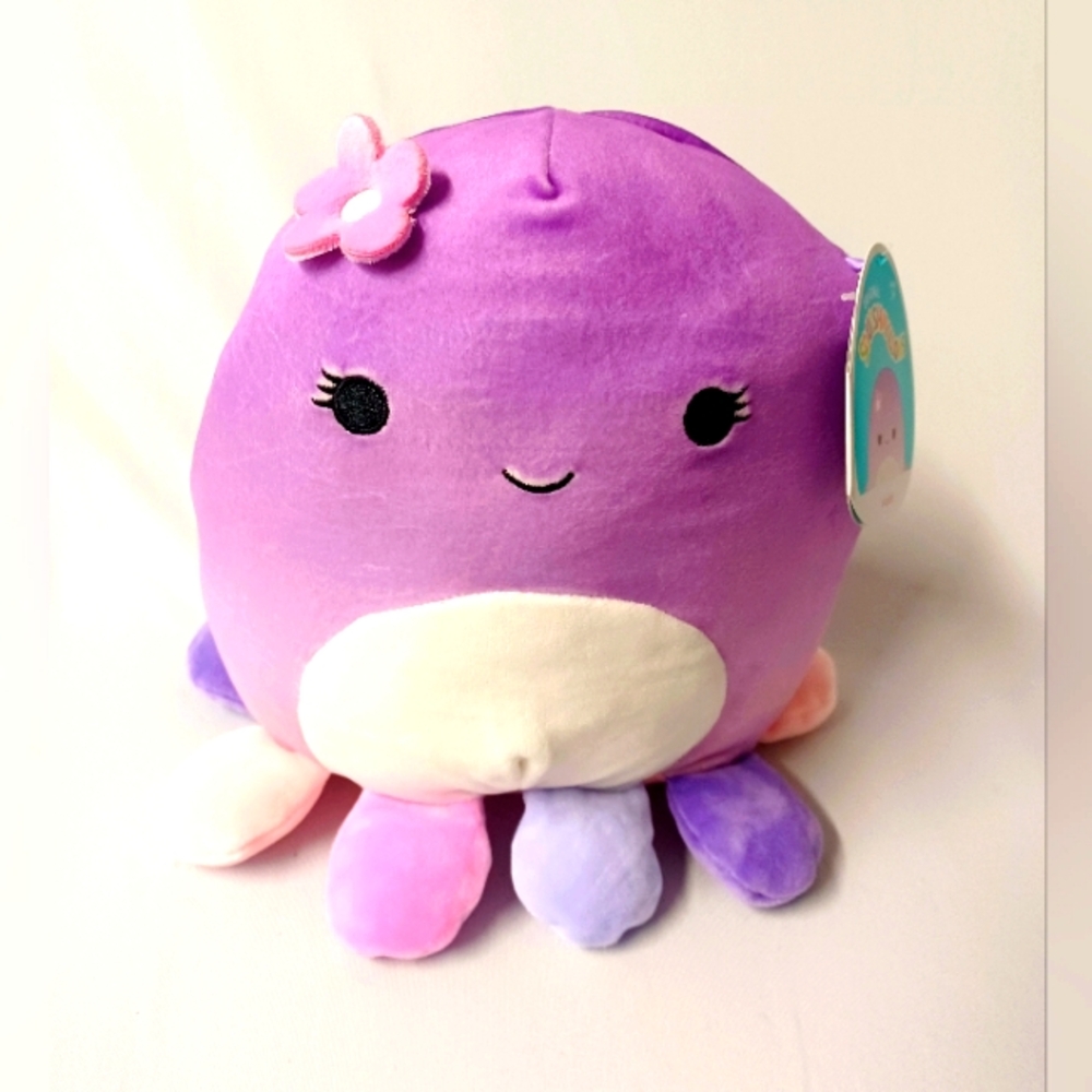 Squishmallows Violet The Octopus 8" NWT
